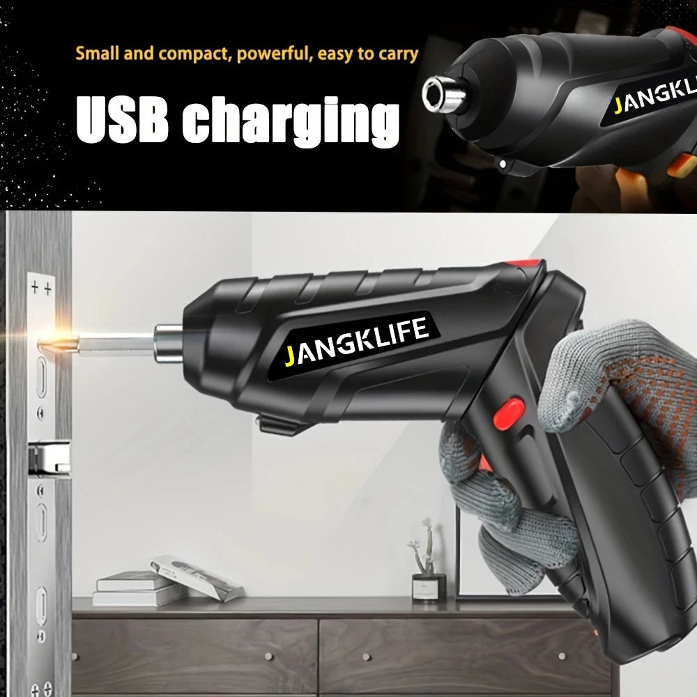 Cordless Screwdriver JANGKLIFE ImpactPro – Powerful Torque for Daily Repairs