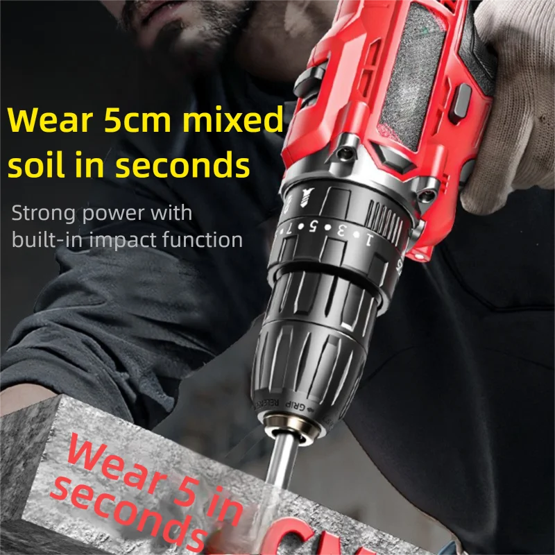 Electric Drill DualSpeed – Two-Speed Control for Precision and Power