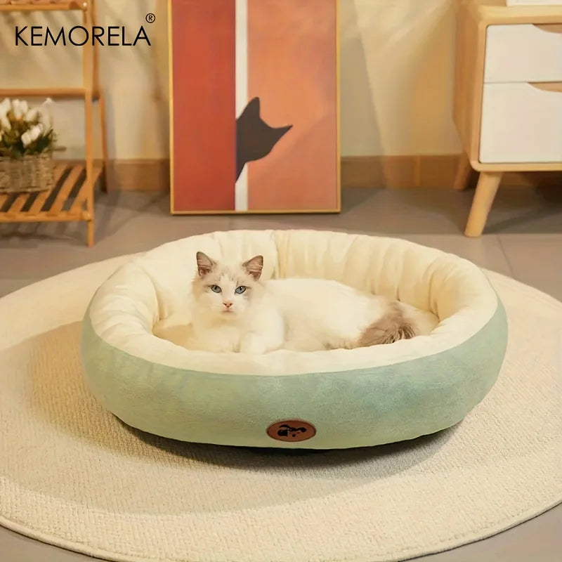 Plush Oval Pet Bed LuxePlush