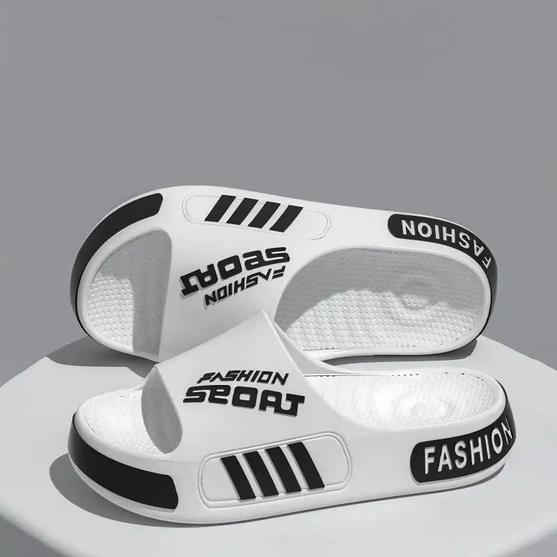 Men's and Women's Professional Design Large Size Eva Slippers Trendyy Student Couple Slippers Outdoor Wear Non-Slip Slippers Women's Summer