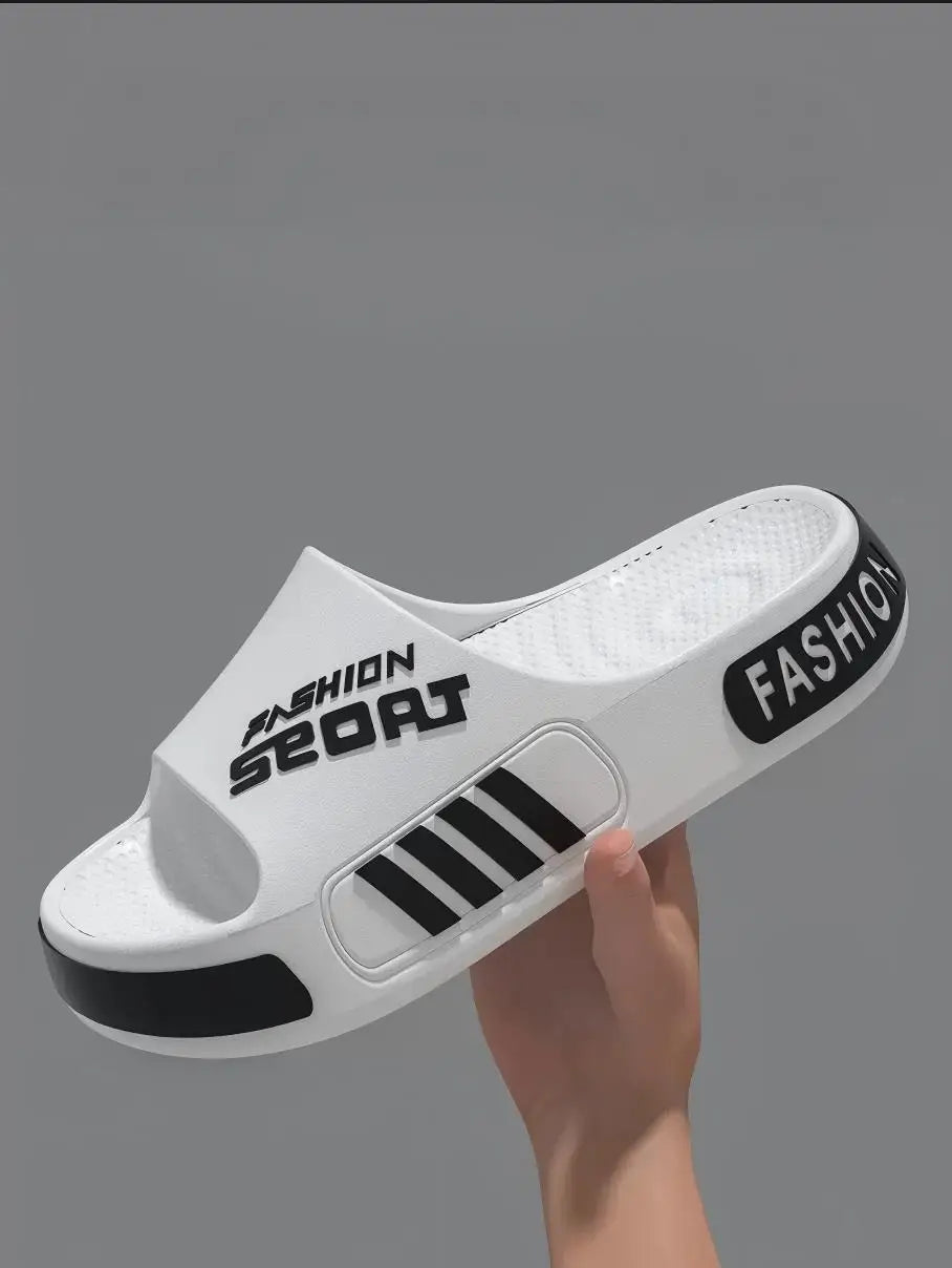 Men's and Women's Professional Design Large Size Eva Slippers Trendyy Student Couple Slippers Outdoor Wear Non-Slip Slippers Women's Summer