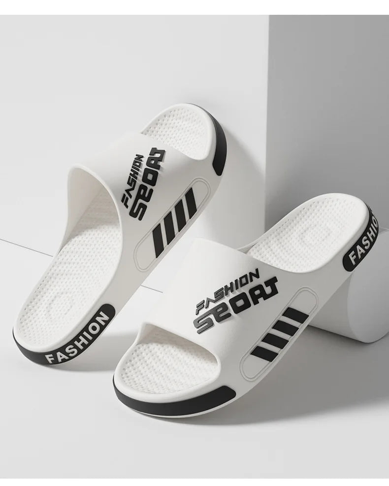 Men's and Women's Professional Design Large Size Eva Slippers Trendyy Student Couple Slippers Outdoor Wear Non-Slip Slippers Women's Summer