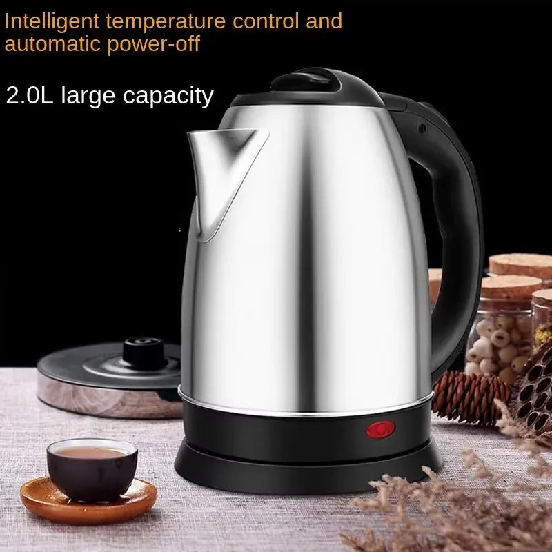 Electric Kettle 2L Hot Water Kettle Stainless Steel Electric Teapot Coffee Tea Beverage Boiler Electric Water Heater 220v/230v